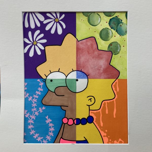 WORKSHOP POPART/CARTOON MET POSCAMARKERS GEGEVEN DOOR FRANCIS MADURO ART (NOG 2 PLEKJES) 1