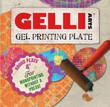 WORKSHOP MIXED MEDIA MET O.A. DE GELLI PLATE GEGEVEN DOOR INGRID