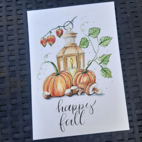 WORKSHOP AQUAREL/HANDLETTERING GEGEVEN DOOR CARLA, CARLA'S HANDLETTERING (VOL)